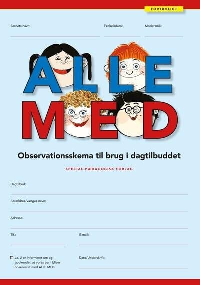 Alle Med Skema - 10 Stk - Inge Benn Thomsen - Bog