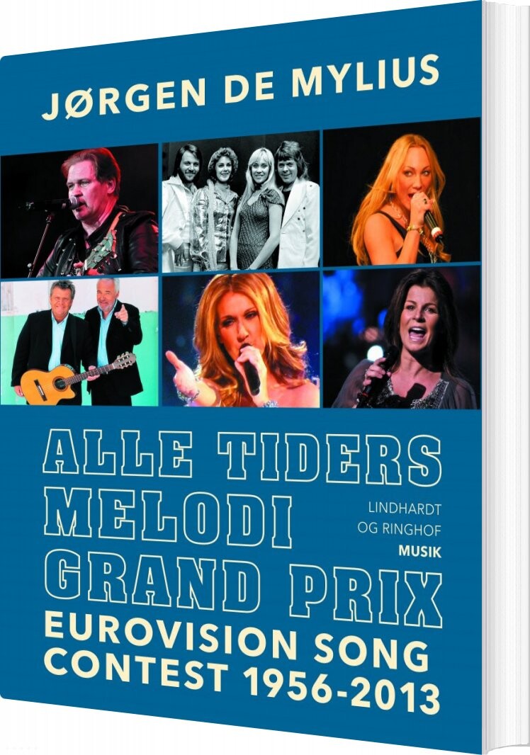 Alle Tiders Melodi Grand Prix - Jørgen De Mylius - Bog
