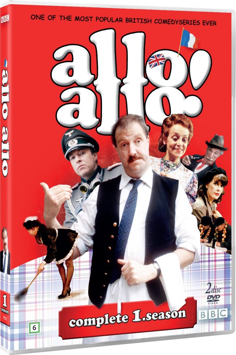 Allo Allo - Sæson 1 - Bbc - DVD - Tv-serie