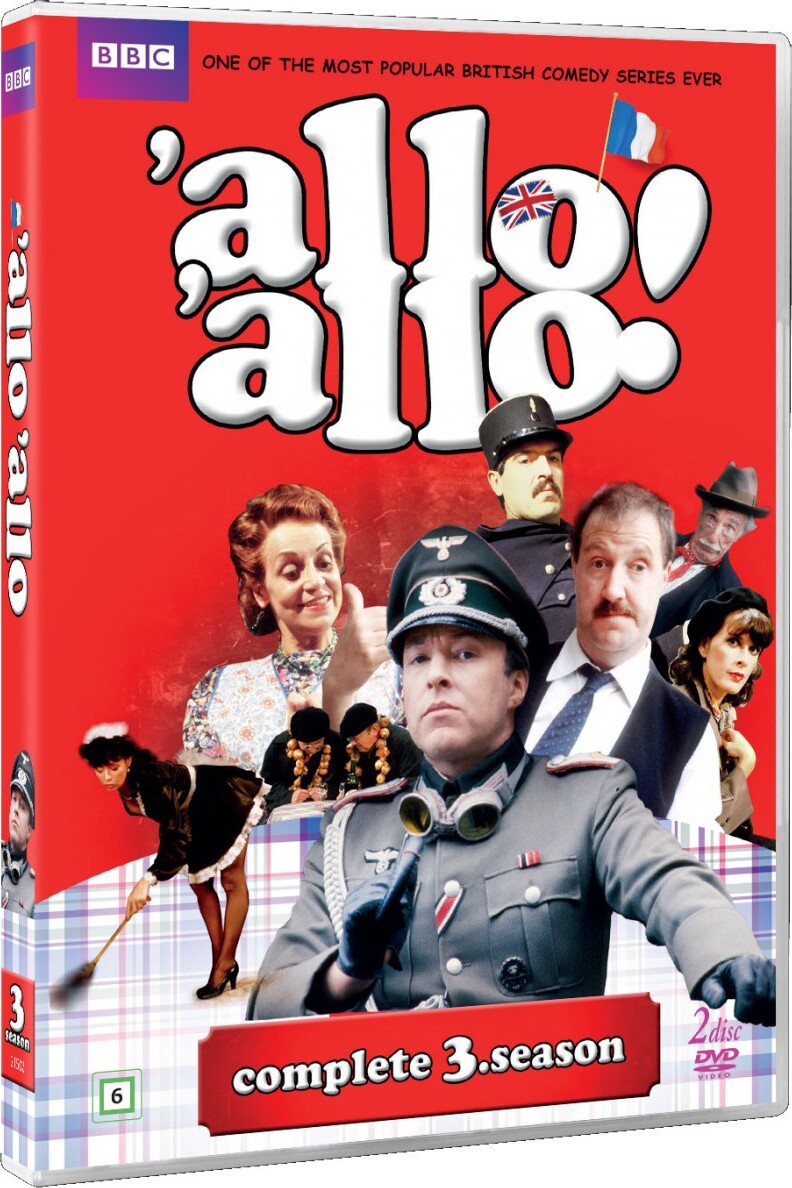Allo Allo - Sæson 3 - Bbc - DVD - Tv-serie