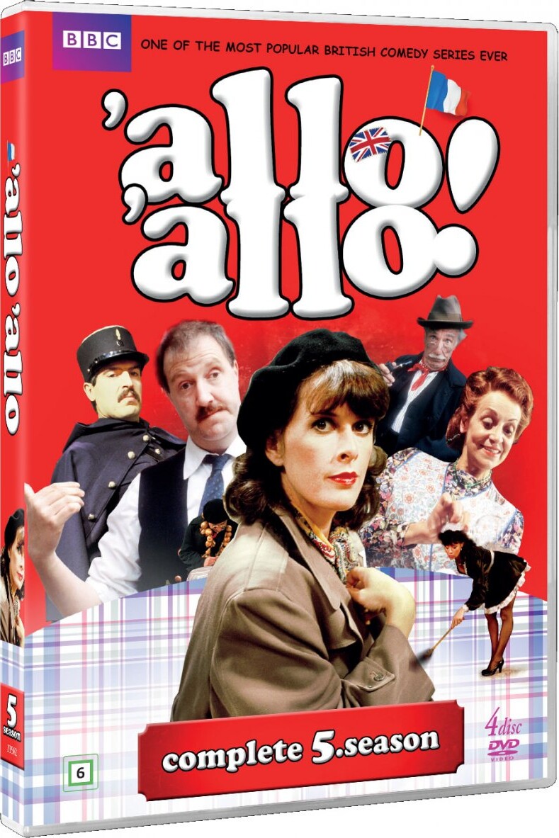 Allo Allo - Sæson 5 - Bbc DVD → Køb TV Serien her
