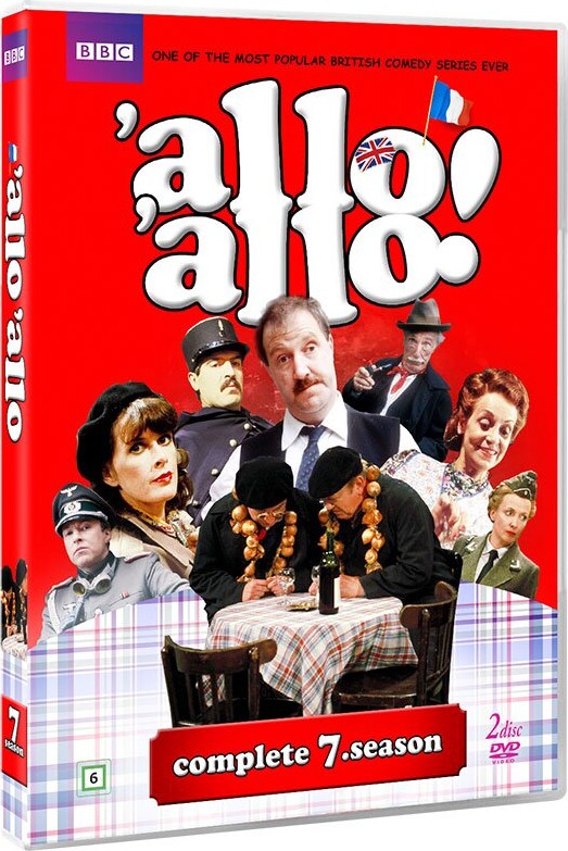 Allo Allo - Sæson 7 - Bbc - DVD - Tv-serie