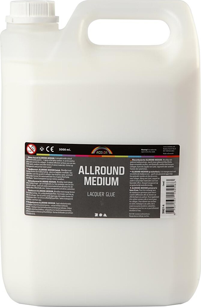 Billede af A-color - Allround Medium Limlak - 5000 Ml