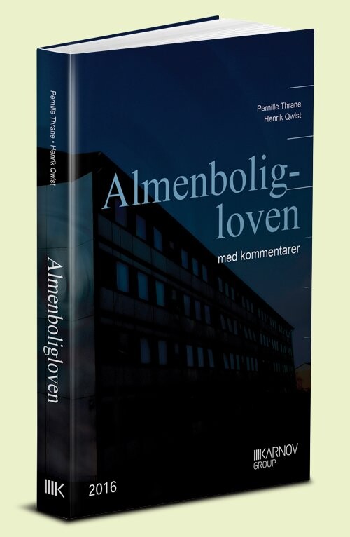 Almenboligloven - Pernille Thrane - Bog