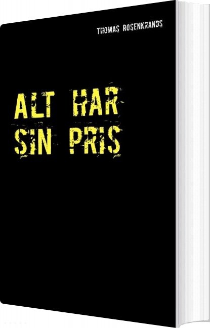 Alt Har Sin Pris - Thomas Rosenkrands - Bog