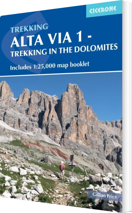 Alta Via 1 - Trekking In The Dolomites - English book