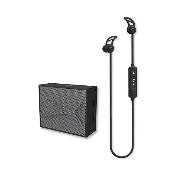 Altec Lansing – Trådløs Bluetooth Højtaler Og Høretelefoner Sæt – Sort