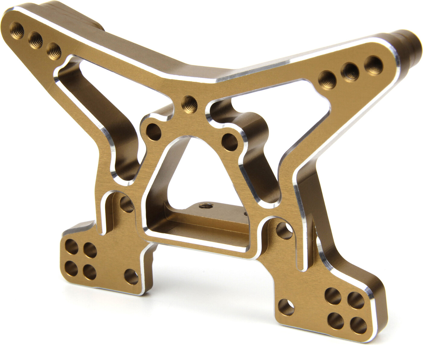 Aluminium Rear Shock Tower (gold) - Mv150666 - Maverick Rc