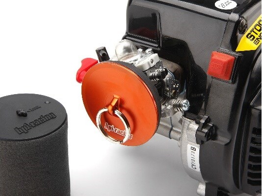 Billede af Aluminum Air Filter Maintenance Cap (orange) - Hp86700 - Hpi Racing