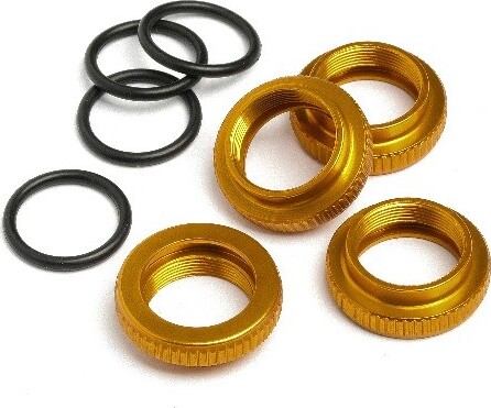 Aluminum Preload Collar 13mm (4sets) - Hp86839 - Hpi Racing