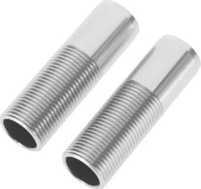 Aluminum Shock Body 12x41.5mm Clear Anodized - Ax31295 - Axial