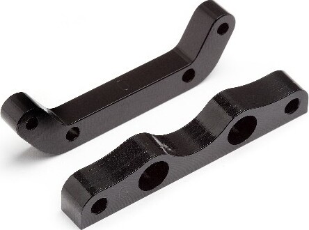 Alum.suspension Holder (0 Deg) 6061 Trophys (black - Hp101768 - Hpi Racing