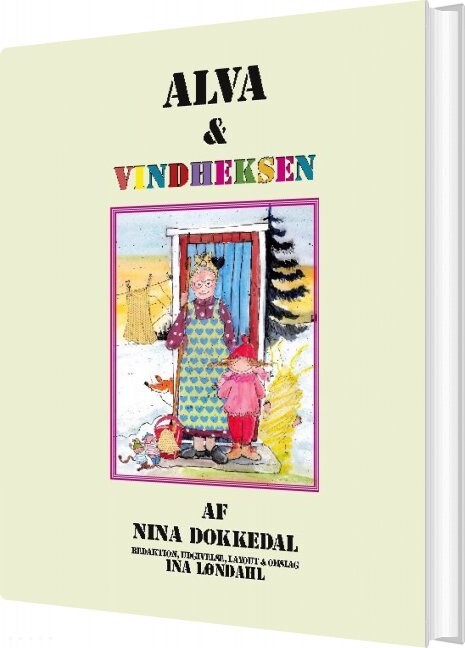 Billede af Alva Og Vindheksen - Nina Dokkedal - Bog