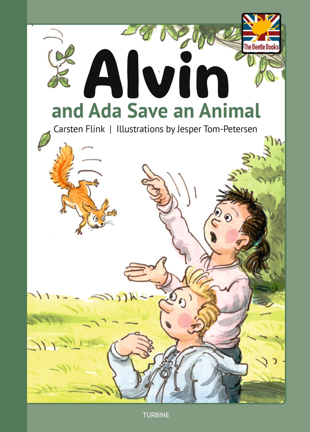 Alvin And Ada Save An Animal - Carsten Flink - English Book