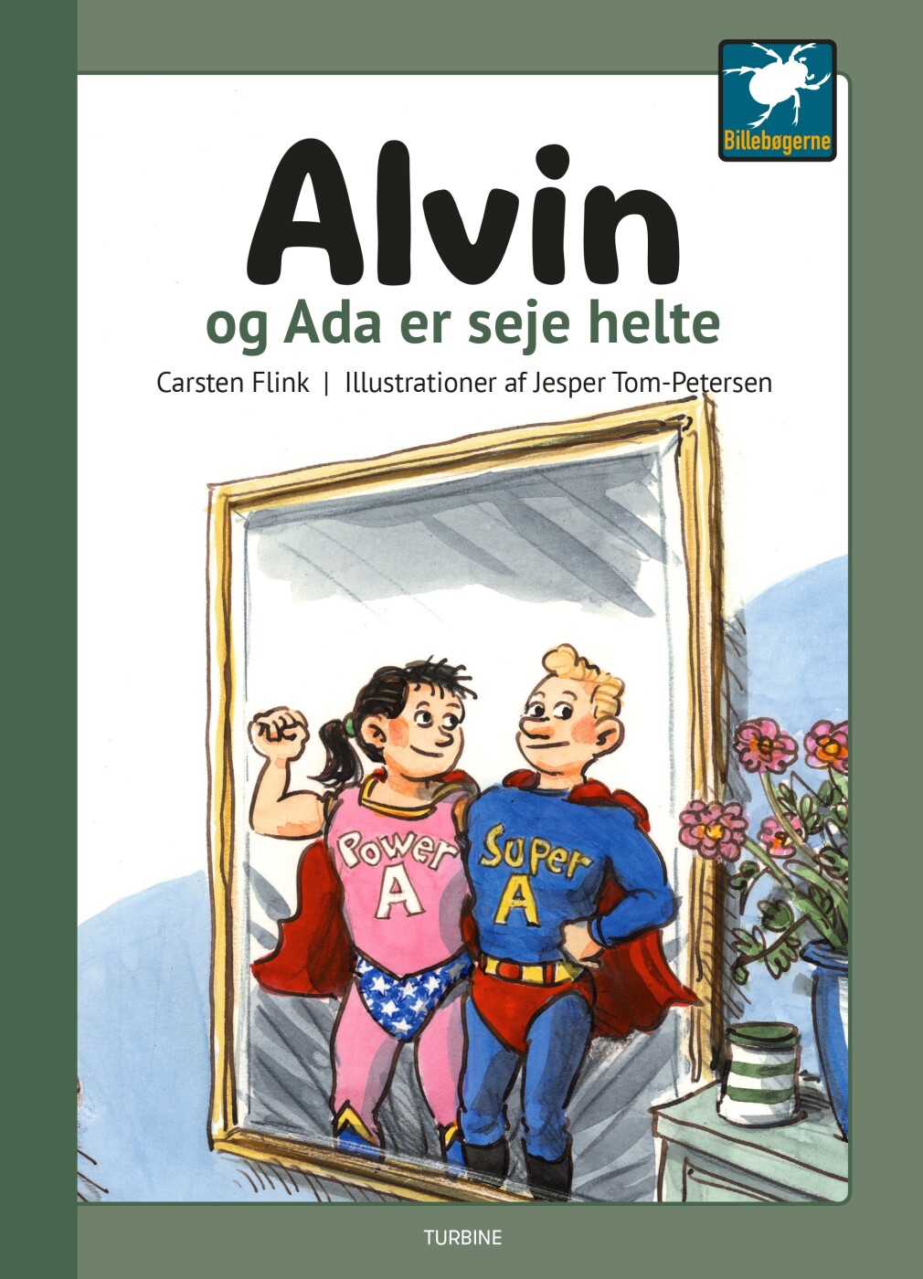 Billede af Alvin Og Ada Er Seje Helte - Carsten Flink - Bog