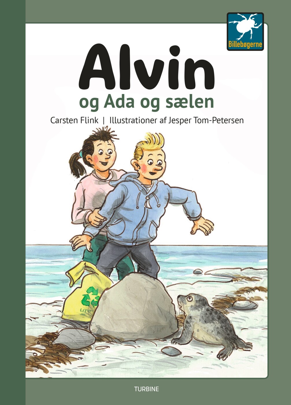 Billede af Alvin Og Ada Og Sælen - Carsten Flink - Bog
