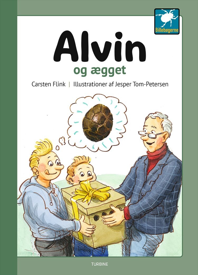 Billede af Alvin Og ægget - Carsten Flink - Bog