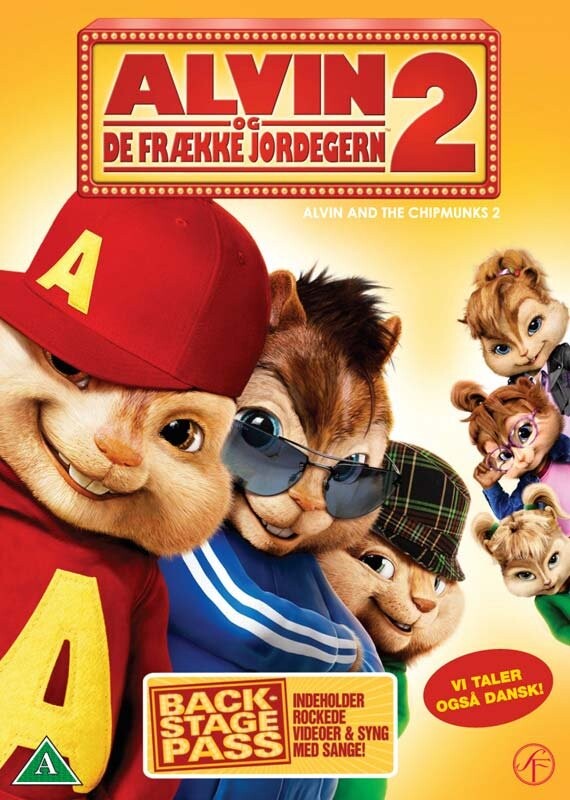 Alvin Og De Frække Jordegern 2 / Alvin And The Chipmunks 2 - DVD - Film
