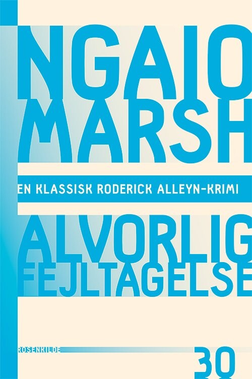Alvorlig Fejltagelse - Ngaio Marsh - Bog