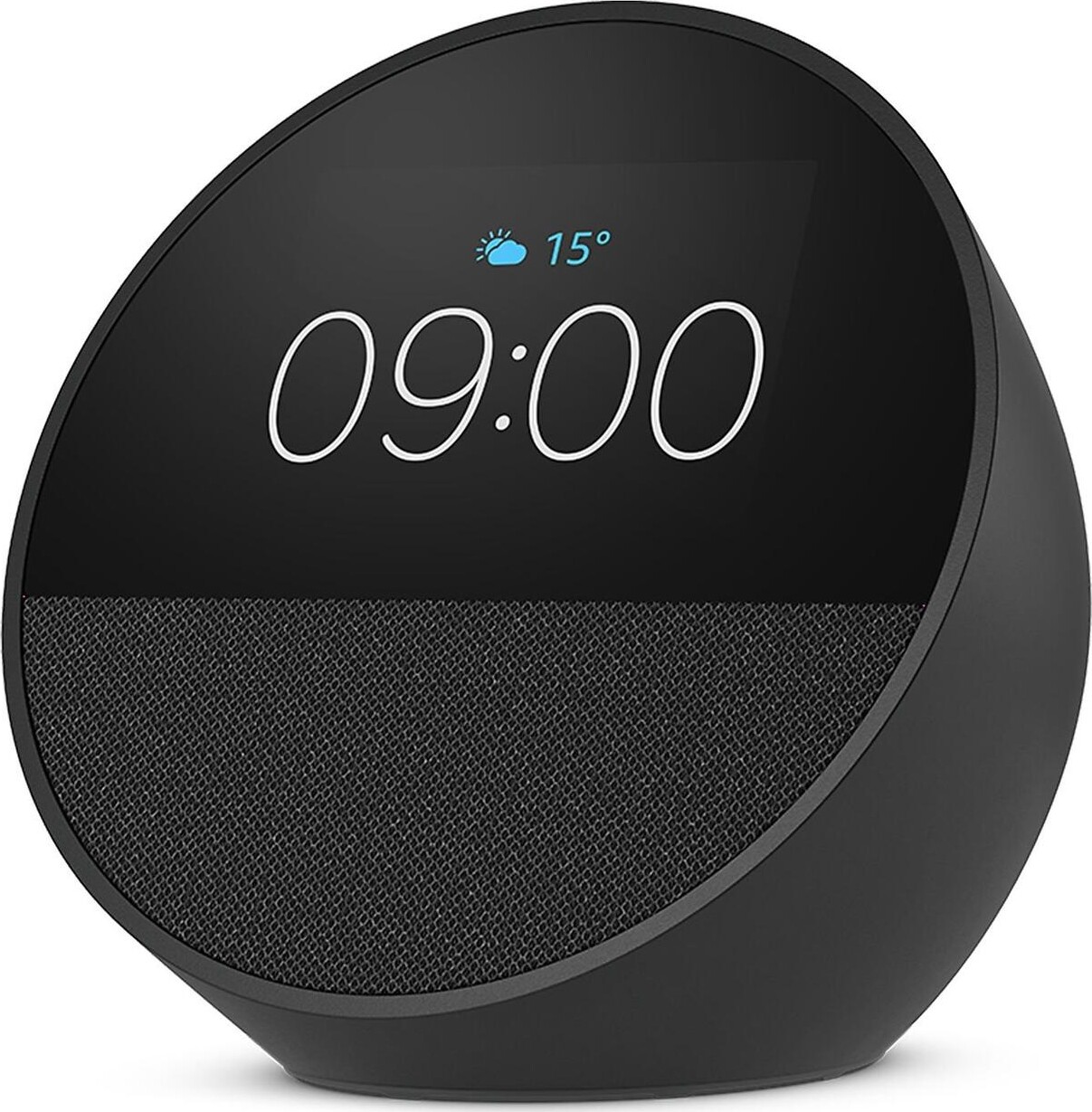 Amazon - Echo Spot (2024) Smart Clock With Powerfull Sound And Alexa