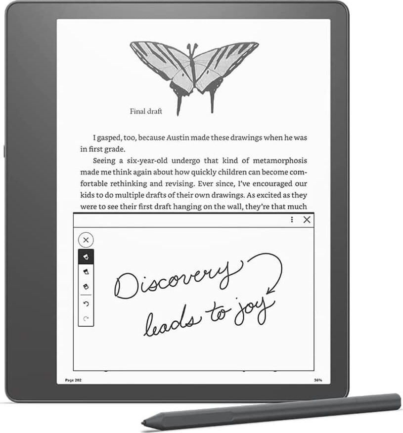 Amazon - Kindle Scribe 10,2 16gb With Basic Pen, Black With Ads