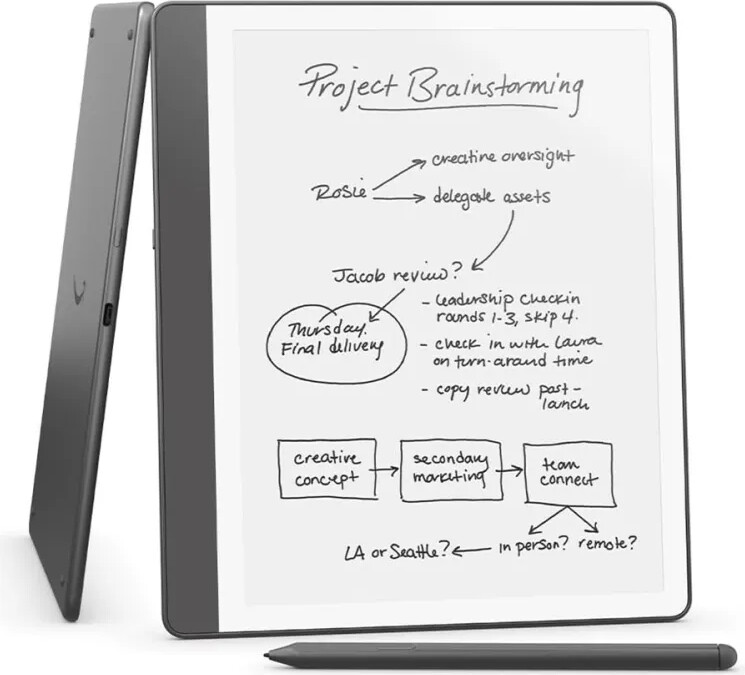 Amazon - Kindle Scribe 2024 16gb Premium Pen Grey