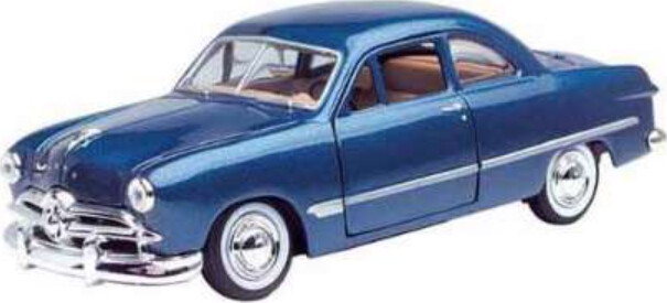 1949 Ford Coupe Legetøjsbil - American Classics - 1:24 - Hti