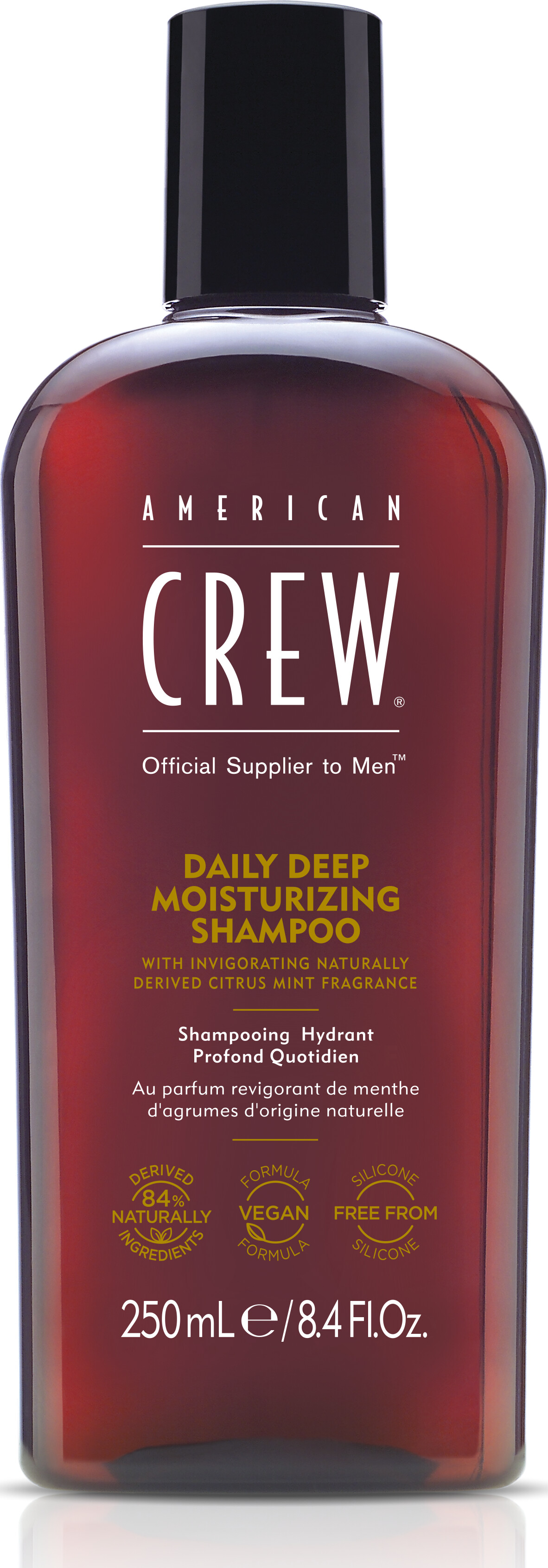 Se American Crew - Daily Moisturizing Shampoo 250 Ml hos Gucca.dk