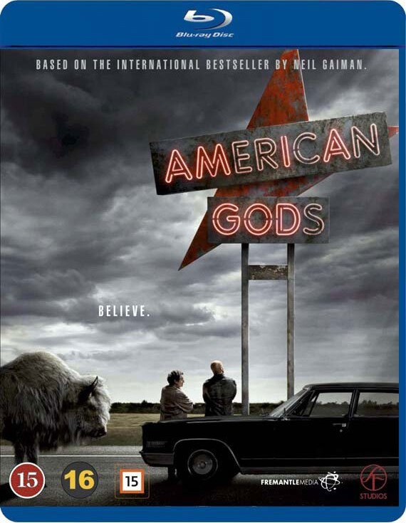 American Gods - Sæson 1 - Blu-Ray - Tv-serie