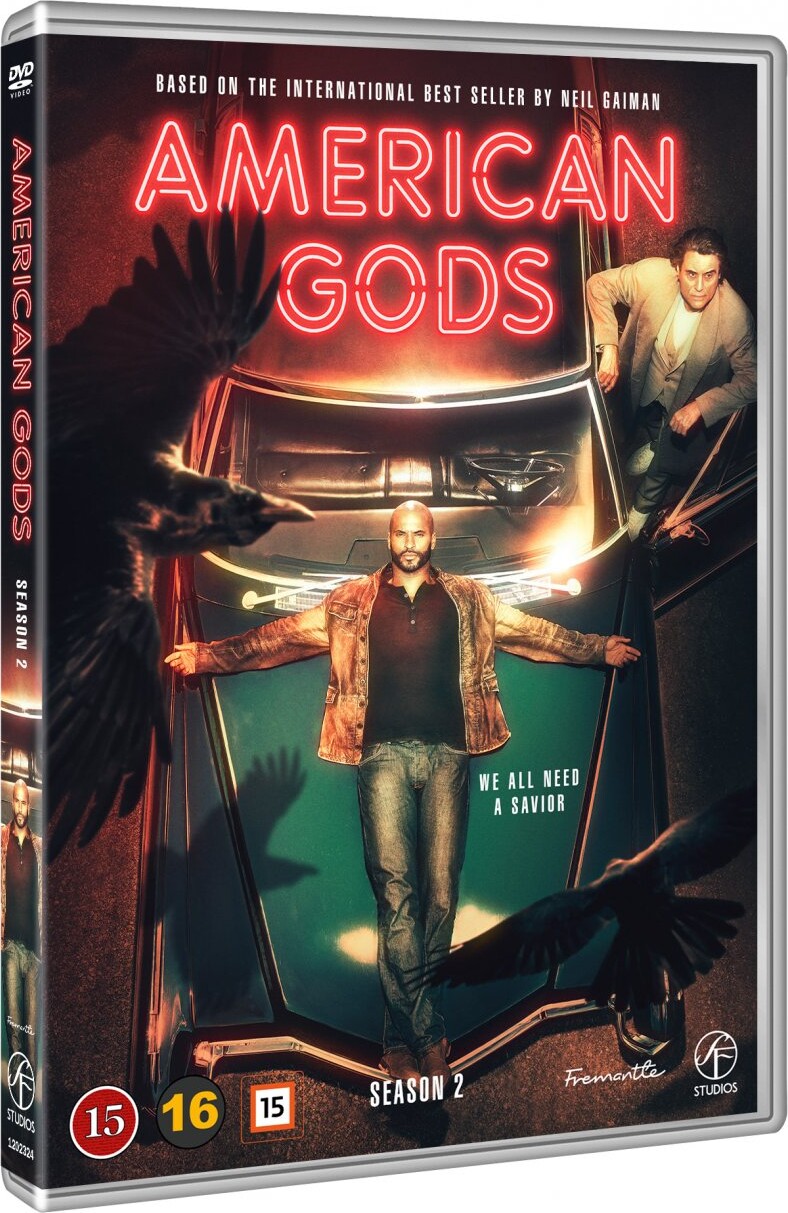 American Gods - Sæson 2 - DVD - Tv-serie