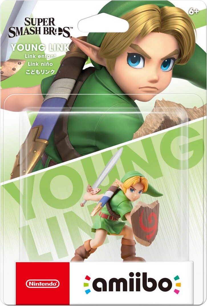 Se Nintendo Amiibo Figur - Young Link - Super Smash Bros. hos Gucca.dk