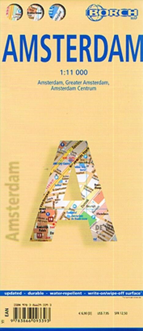 Amsterdam - Borch Maps - English book