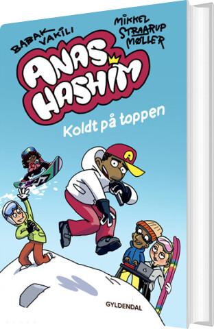 Anas Hashim - Koldt På Toppen - Babak Vakili - Bog