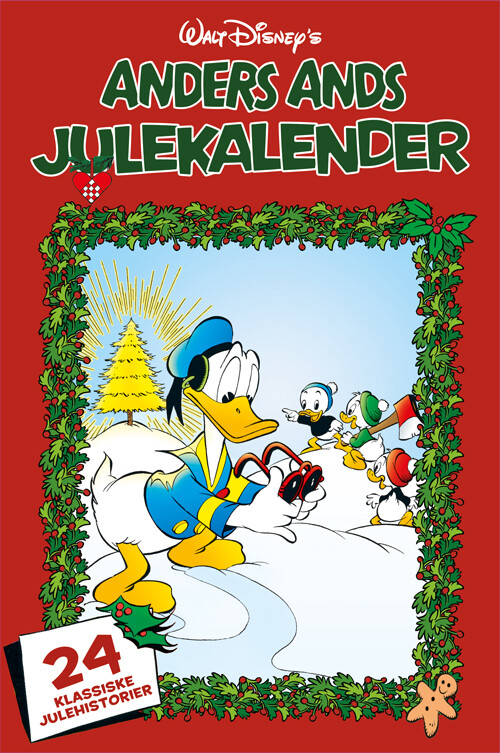 Anders Ands Julekalender Bog - Disney - Tegneserie