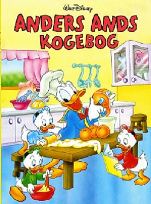 Anders Ands Kogebog - Disney - Bog