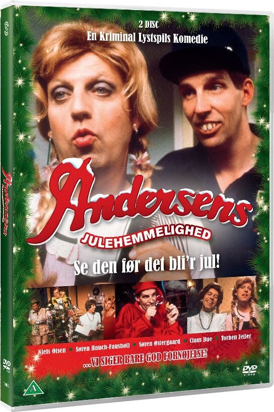 Familien Andersens Julehemmelighed - Tv2 Julekalender 1993 - DVD - Tv-serie