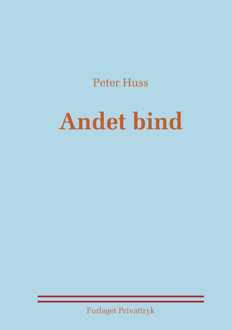 Billede af Andet Bind - Peter Huss - Bog