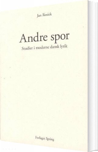 Andre Spor - Jan Rosiek - Bog