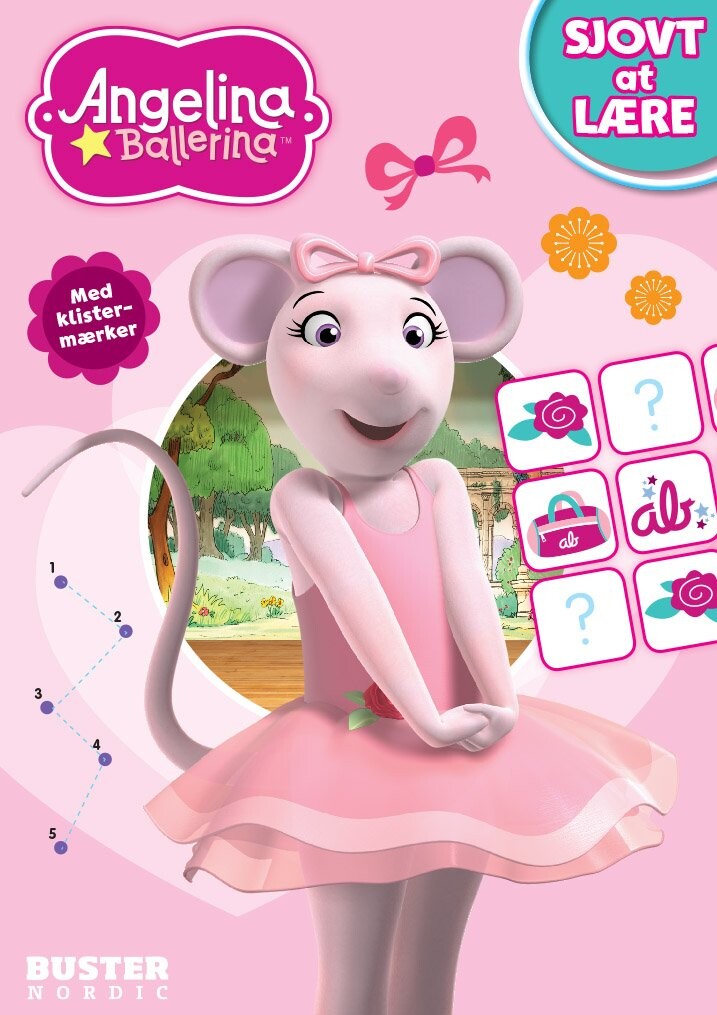 Billede af Angelina Ballerina: Sjovt At Lære - Katharine Holabird - Bog