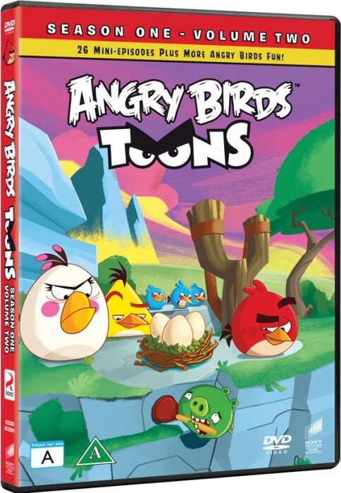 Angry Birds Toons Sæson 1 - Del 2 - DVD - Tv-serie