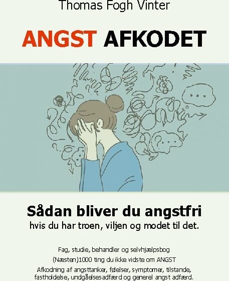 Billede af Angst Afkodet - Thomas Vinter - Bog