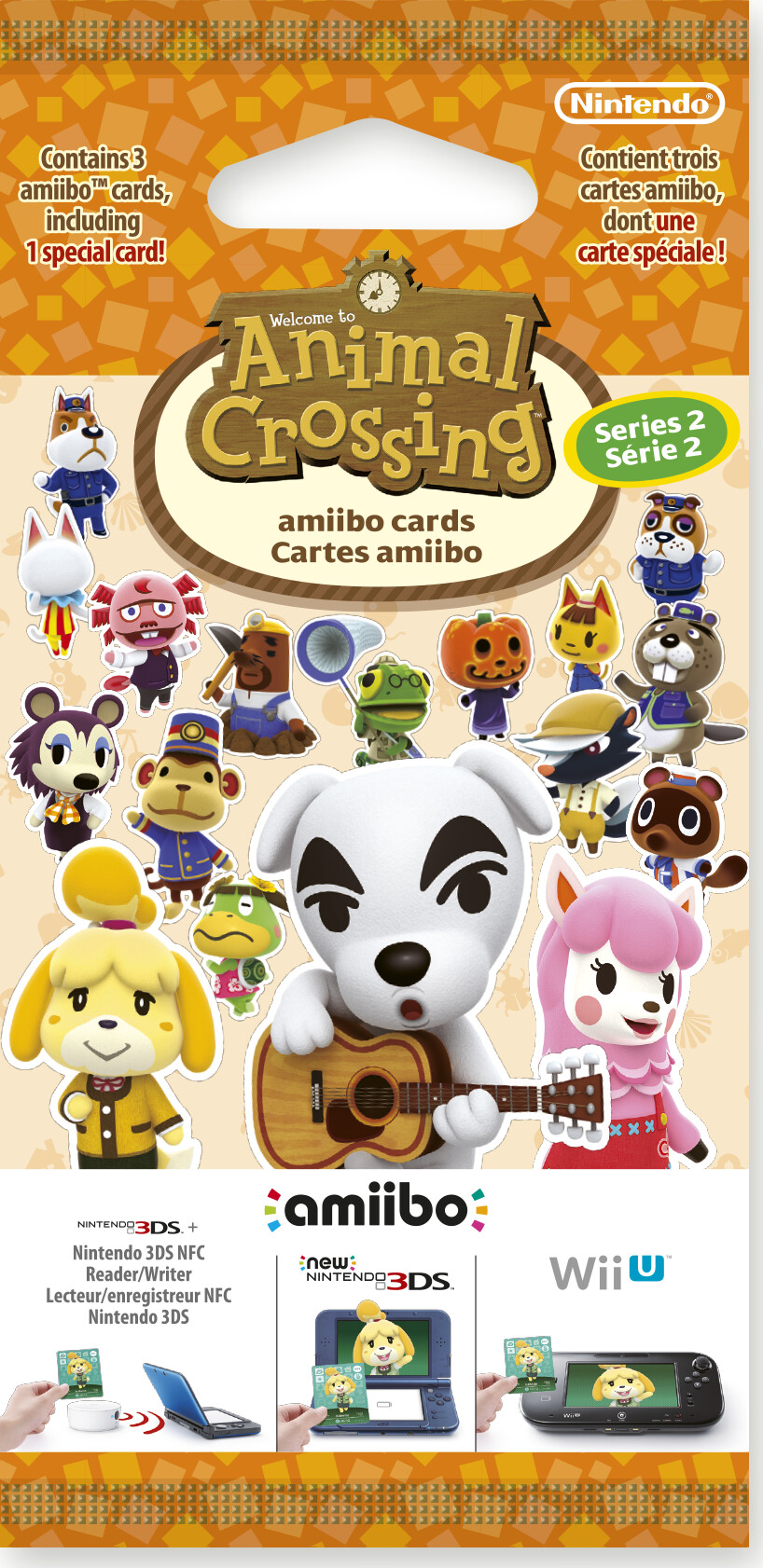 Nintendo amiibo Animal Crossing - Ekstra videospilkortsæt for spilkonsol - for New Nintendo 3DS, New Nintendo 3DS XL Nintendo Switch, Nintendo Switch Lite