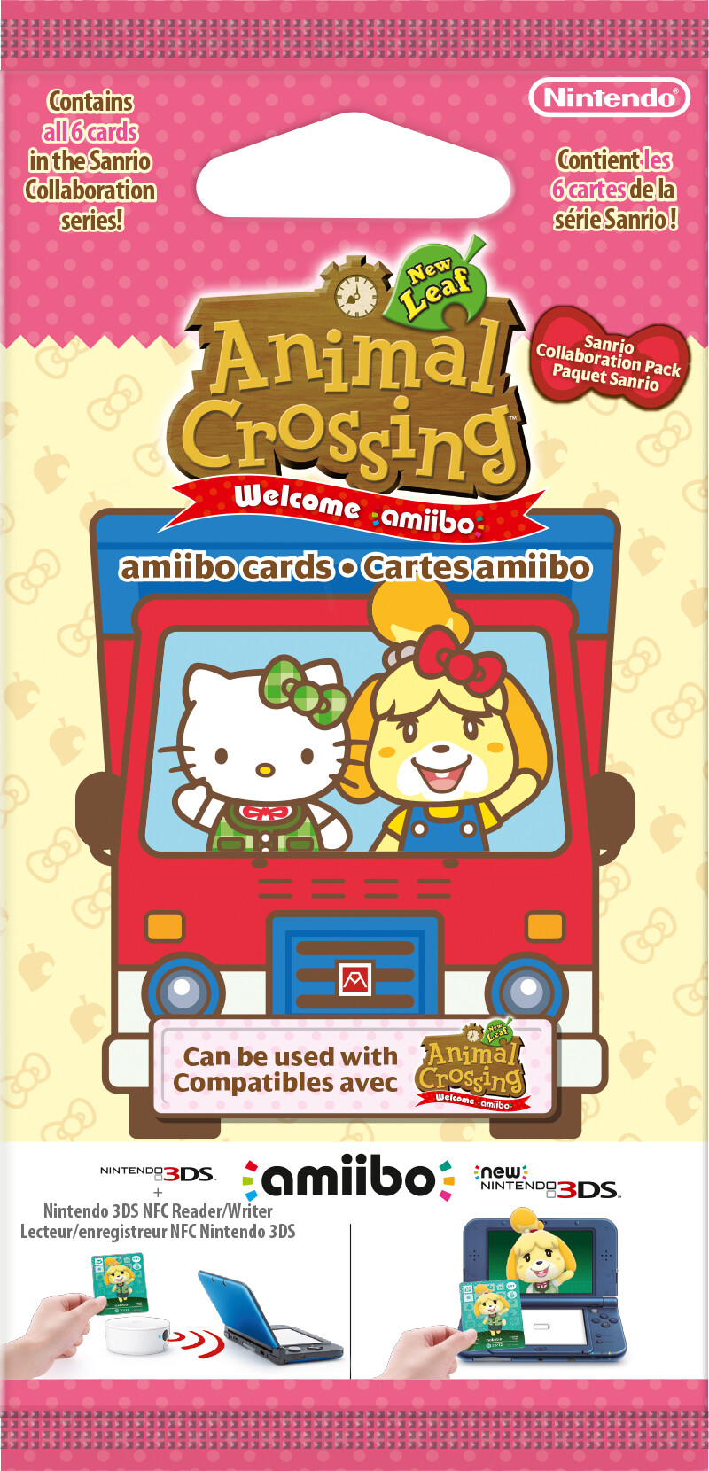 Nintendo Animal Crossing Amiibo Kort - New Leaf + Sanrio