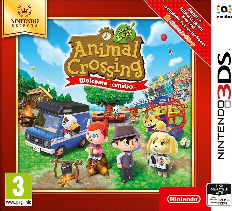 Animal Crossing: New Leaf - Welcome amiibo - Nintendo Selects - Nintendo 3DS - Børn
