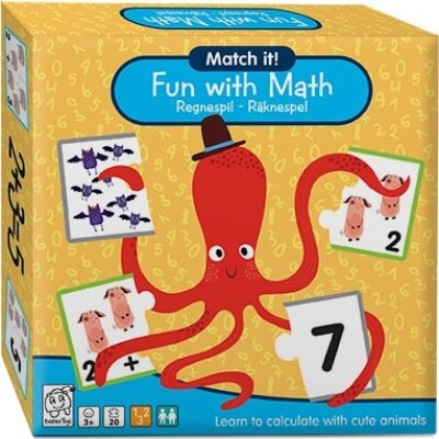 Billede af Mini Puslespil Til Små Børn - Animal Learning Game - Fun With Maths