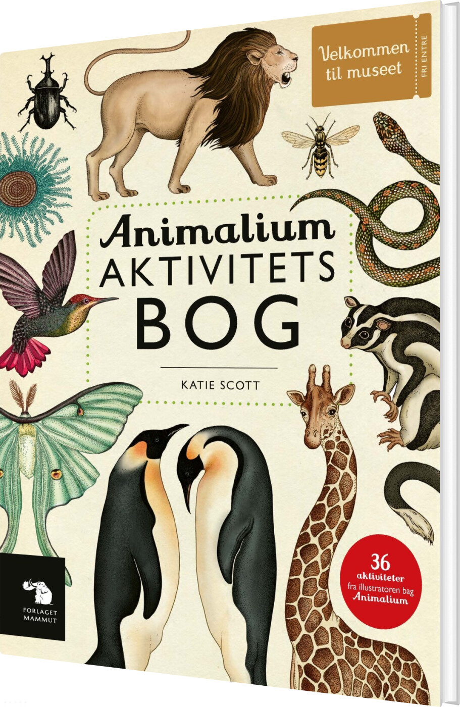 Billede af Animalium Aktivitetsbog - Katie Scott - Bog