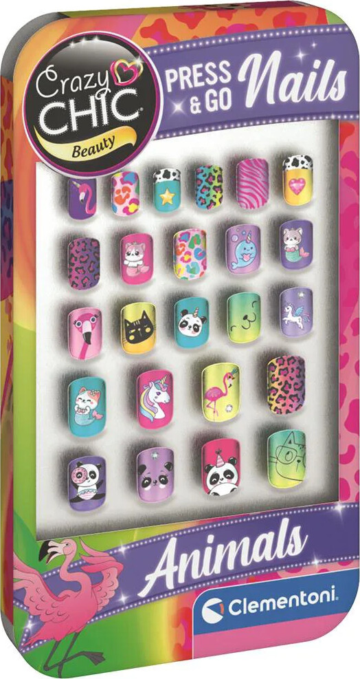 Animals Cc Lovely Make-up - Press & Go Nails
