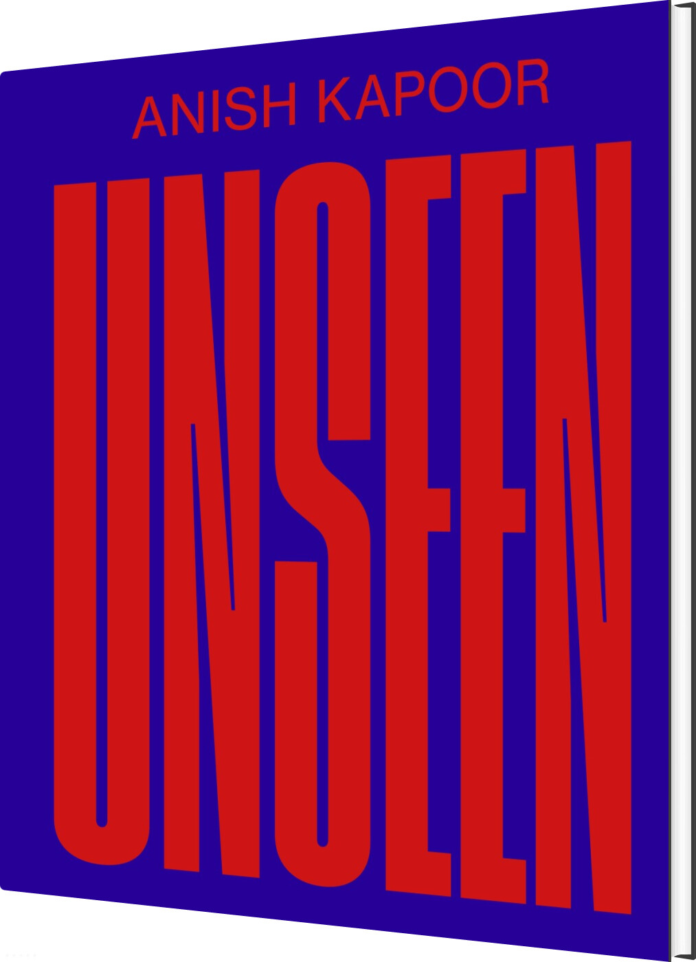 Anish Kapoor - Unseen - Mikkel Bille - Bog