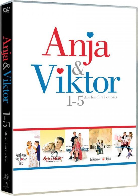 Anja Og Viktor Boks - Alle 5 Film - DVD - Film