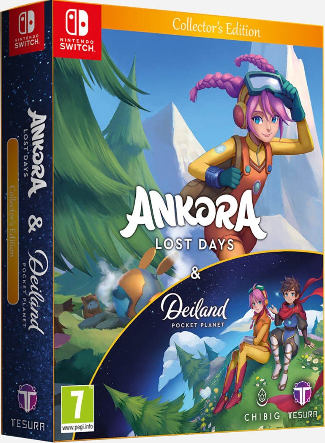 Ankora: Lost Days & Deiland: Pocket Planet (collector's Edition) - Nintendo Switch